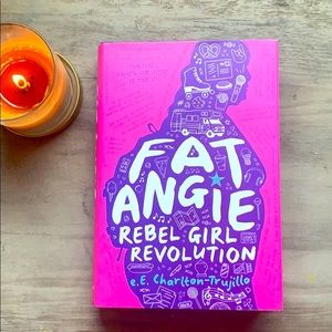 ”Fat Angie” teen novel hardcover, great book